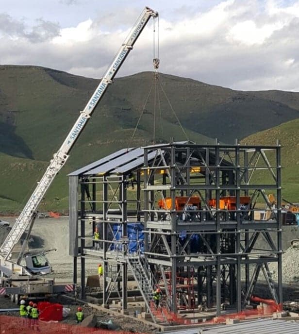 Plant Upgrade — Loading, Conveying & DMS Sorting House — site photograph 2